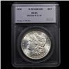 Image 4 : ***Auction Highlight*** 1878-p Rev '79 vam 200 I4 R6 Morgan Dollar $1 Graded ms65 By SEGS (fc)