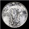 Image 2 : ***Auction Highlight*** 1929-p Standing Liberty Quarter 25c Graded ms65 By SEGS (fc)