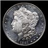Image 2 : ***Auction Highlight*** 1881-s Morgan Dollar $1 Graded ms64+ DMPL By SEGS (fc)