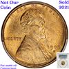 Image 8 : *HIGHLIGHT OF THE NIGHT* 1909-s vdb Lincoln Cent 1c Graded ms66 rd By SEGS (fc)