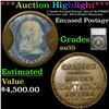 Image 1 : ***Auction Highlight*** J. Gaults Encased Postage, One of the FINEST we’ve ever sold.  EP-13 Drake’s