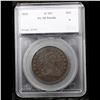 Image 4 : *HIGHLIGHT OF ENTIRE AUCTION* 1802 O-101 R-4 Draped Bust 50c Graded au58 details By SEGS (fc)