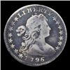 Image 2 : ***Auction Highlight*** 1796 LM-1 R-3 "LIKERTY" Draped Bust Half Dime 1/2 10c Graded f+ By USCG (fc)