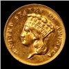Image 2 : ***Auction Highlight*** 1874 Three Dollar Gold 3 Graded Select Unc+ PL By USCG (fc)