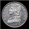 Image 2 : ***Auction Highlight*** 1834 FS-901 B-1 O/F Capped Bust Quarter 25c Graded Select Unc By USCG (fc)