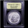 Image 4 : *HIGHLIGHT OF THE NIGHT* 1896-o vam 9 R5 Morgan Dollar $1 Graded Choice Unc By USCG (fc)