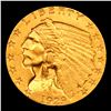 Image 2 : ***Auction Highlight*** 1929-p Gold Indian Quarter Eagle $2 1/2 Graded Select Unc By USCG (fc)