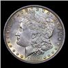 Image 2 : ***Auction Highlight*** 1887-p Rainbow Toned Morgan Dollar $1 Graded GEM++ Unc By USCG (fc)