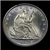 Image 2 : ***Auction Highlight*** 1875-s WB-7 Seated Half Dollar 50c Graded Choice+ Unc By USCG (fc)