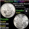 Image 1 : ***Auction Highlight*** 1884-cc GSA Hoard Morgan Dollar $1 Grades Select Unc (fc)