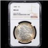 Image 2 : NGC 1887-p Morgan Dollar $1 Graded ms63 By NGC