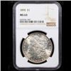 Image 2 : NGC 1890-p Morgan Dollar $1 Graded ms63 By NGC
