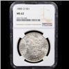 Image 2 : NGC 1885-o Morgan Dollar $1 Graded ms62 By NGC