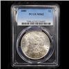 Image 2 : 1880-p Morgan Dollar $1 Graded ms62 By PCGS
