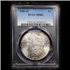 Image 2 : PCGS 1901-o Morgan Dollar $1 Graded ms62 By PCGS