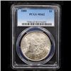 Image 2 : PCGS 1880-p Morgan Dollar $1 Graded ms62 By PCGS