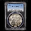 Image 2 : PCGS 1880-p Morgan Dollar $1 Graded ms62 By PCGS