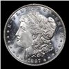Image 2 : 1887-p Morgan Dollar $1 Grades Select Unc+ PL