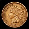 Image 2 : 1861 Indian Cent 1c Grades xf+