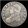 Image 2 : 1830 Small 0 O-115 Capped Bust Half Dollar 50c Grades f+