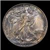 Image 2 : 1943-p Walking Liberty Half Dollar 50c Grades GEM++ Unc