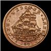Image 2 : 1837 metallic curency HTT-20 Hard Times Token 1c Grades Select Unc