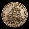 Image 2 : 1837 metallic curency HTT-20 Hard Times Token 1c Grades BU+