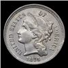 Image 2 : 1874 Three Cent Copper Nickel 3cn Grades Select+ Unc