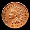 Image 2 : 1866 Indian Cent 1c Grades xf+