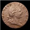 Image 2 : 1773 Virginia No Period Colonial Half Cent 1/2c Grades xf details