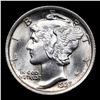 Image 2 : 1923-p Mercury Dime 10c Grades GEM+ FSB