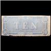 Image 3 : 1864 $10 Confederate Note, T-68 Grades vf details