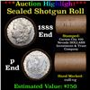 ***Auction Highlight*** 1888 & P Ends Cull-VG Morgan Silver Dollar Shotgun Roll, 20 Coins (fc)