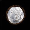 Image 2 : ***Auction Highlight***  AU/BU Slider Brinks Shotgun Morgan $1 Roll 1890 & S Ends Virtually UNC (fc)