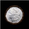 Image 2 : ***Auction Highlight***  AU/BU Slider Brinks Shotgun Morgan $1 Roll 1900 & O Ends Virtually UNC (fc)
