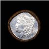 Image 2 : ***Auction Highlight***  AU/BU Slider Brinks Shotgun Morgan $1 Roll 1881 & P Ends Virtually UNC (fc)