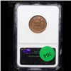 Image 5 : ***Auction Highlight*** NGC 1853 Braided Hair Half Cent 1/2c Graded ms65 bn By NGC (fc)