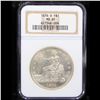 Image 4 : ***Auction Highlight*** NGC 1876-s Trade Dollar $1 Graded ms65 By NGC (fc)