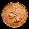 Image 2 : ***Auction Highlight*** 1869/69 FS-303 S-4 Indian Cent 1c Graded au55 By SEGS (fc)