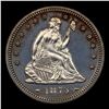 Image 2 : Proof ***Auction Highlight*** 1873 Arrows @ date Seated Liberty Quarter 25c Graded pr66+ cam By SEGS