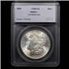 Image 4 : ***Auction Highlight*** 1886-p vam 32 R5 Morgan Dollar $1 Graded ms66+ By SEGS (fc)