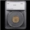 Image 4 : ***Auction Highlight*** 1869 Shield Nickel 5c Graded ms65 By SEGS (fc)