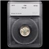 Image 4 : ***Auction Highlight*** 1917-p Mercury Dime 10c Graded ms66 FSB By SEGS (fc)