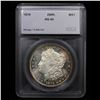 Image 4 : ***Auction Highlight*** 1879-p Morgan Dollar $1 Graded ms64 DMPL By SEGS (fc)