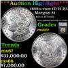 Image 1 : ***Auction Highlight*** 1888-s vam 1D I2 R5 Morgan Dollar $1 Graded ms66+ By SEGS (fc)