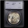 Image 4 : ***Auction Highlight*** 1888-s vam 1D I2 R5 Morgan Dollar $1 Graded ms66+ By SEGS (fc)