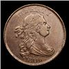 Image 2 : ***Auction Highlight*** 1806 C-1 Draped Bust Half Cent 1/2c Graded Choice AU By USCG (fc)