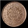 Image 3 : ***Auction Highlight*** 1806 C-1 Draped Bust Half Cent 1/2c Graded Choice AU By USCG (fc)