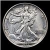 Image 2 : ***Auction Highlight*** 1917-d Reverse Walking Liberty Half Dollar 50c Graded GEM Unc By USCG (fc)