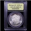 Image 4 : ***Auction Highlight*** 1878-cc vam 22 I2 R4 Morgan Dollar $1 Graded Select Unc PL By USCG (fc)